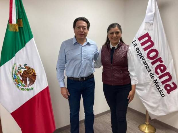 Claudia Rivera es la candidata de Morena a la alcaldía de Puebla