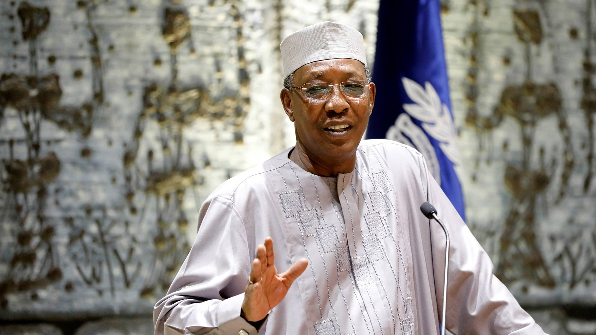 El presidente de Chad murió en combate con insurgentes