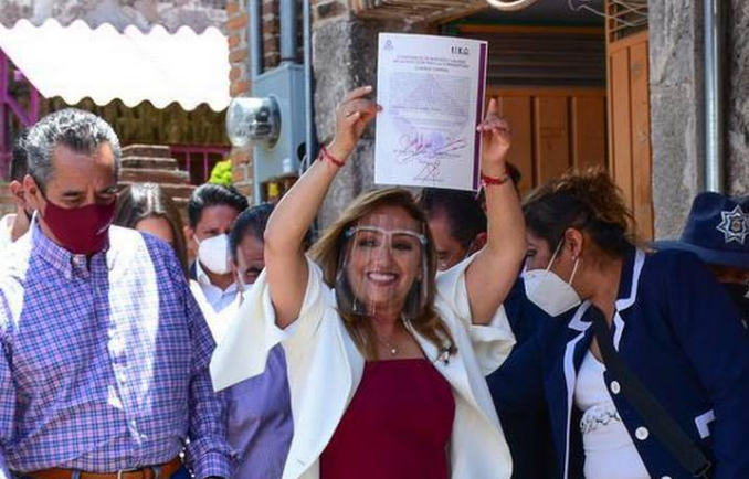 Oficialmente Lorena Cuéllar es la Gobernadora  electa de Tlaxcala