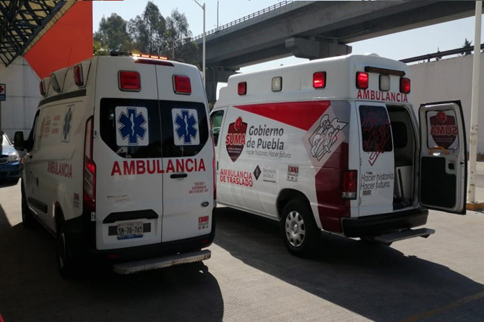 Aparatoso accidente en San Andrés Cholula
