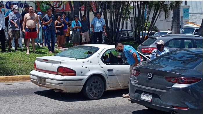 Dos muertos y un herido tras balacera en Acapulco