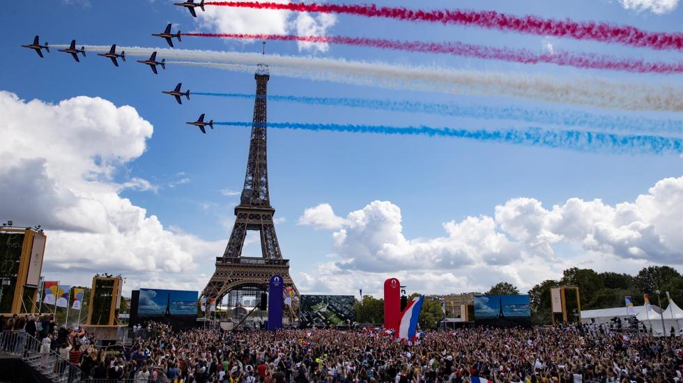 París da la bienvenida a los Juegos Olímpicos de 2024