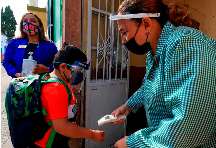 Aumentan contagios de Covid19 en escuelas de Puebla