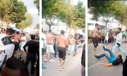 Nueva Pelea Violenta en Puebla: Dos Jóvenes Resultan Inconscientes en Romero Vargas (VIDEO)
